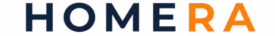 homera store logo featuring a shopping bag with a house icon, representing a modern woocommerce ecommerce store for home, furniture, décor, and lifestyle products.