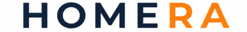 homera store logo featuring a shopping bag with a house icon, representing a modern woocommerce ecommerce store for home, furniture, décor, and lifestyle products.